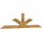 Ekena Millwork Richland Rough Sawn Timber Gable Bracket, Western Red Cedar, 84"W x 21"H x 2"D x 4"F, 6/12 Pitch GBW084X21X0204RIC00RWR - alternate 2